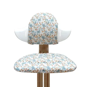 ABWASCHBAR Nomi Sitzkissen Set Blumenwiese Blau